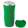 Термокружка SLIM SOFT COLOR 350мл. Зеленая с зеленой крышкой 6030.02