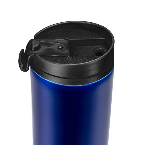 Термокружка CONFETTI 300мл. Синяя с черной крышкой 6020.01