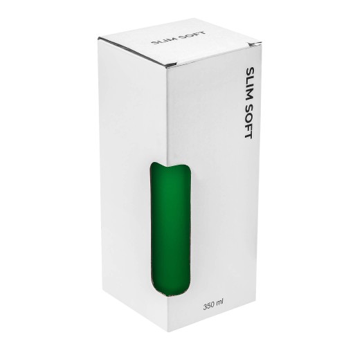 Термокружка SLIM SOFT COLOR 350мл. Зеленая 6030.02
