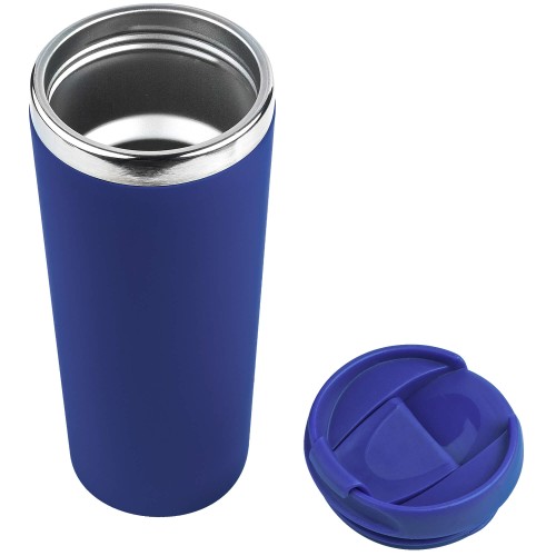 Термокружка KOMO SOFT COLOR 420мл. Темно-синяя 6060.14