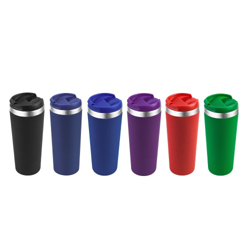 Термокружка KOMO SOFT COLOR 420мл. Зеленая 6060.02