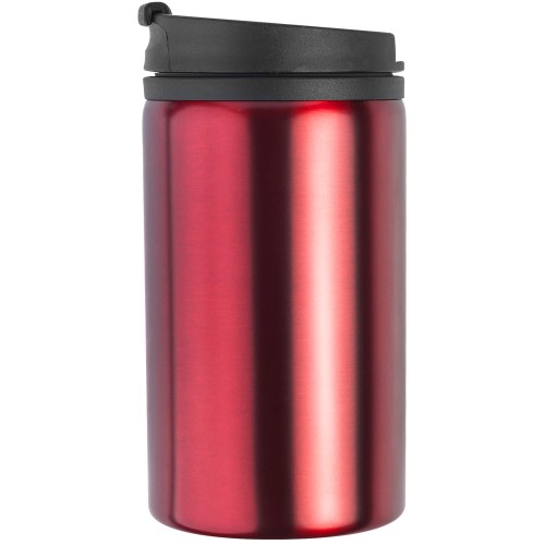 Термокружка CONFETTI 300мл. Красная с черной крышкой 6020.03