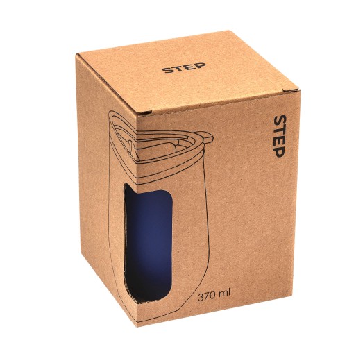 Термокружка (кофер) STEP 370мл Темно-синяя 6302.14