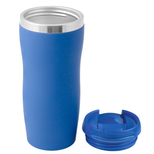 Термокружка SLIM SOFT COLOR 350мл. Синяя 6030.01