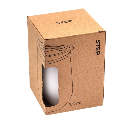 Термокружка (кофер) STEP SOFT 370мл Белая 6300.07