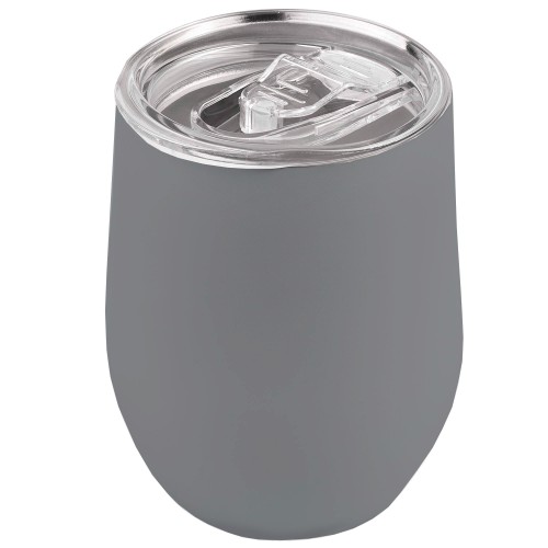 Термокружка (кофер) STEP SOFT 370мл Серая 6300.23