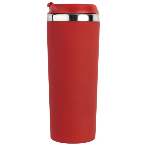 Термокружка KOMO SOFT COLOR 420мл. Красная 6060.03