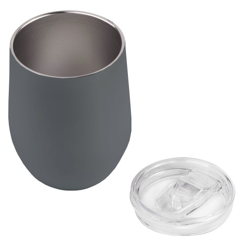 Термокружка (кофер) STEP SOFT 370мл Серая 6300.23